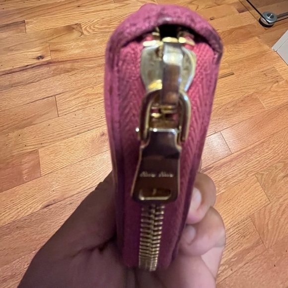 MiuMiu zip around long wallet - Picture 8 of 9